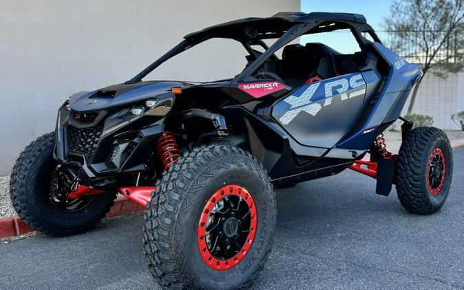 2026 Can-Am® Maverick R X RS with Smart-Shox Dusty Navy