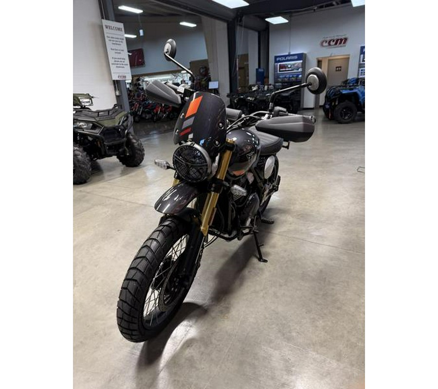 2026 Triumph Scrambler 400 XC Racing Yellow