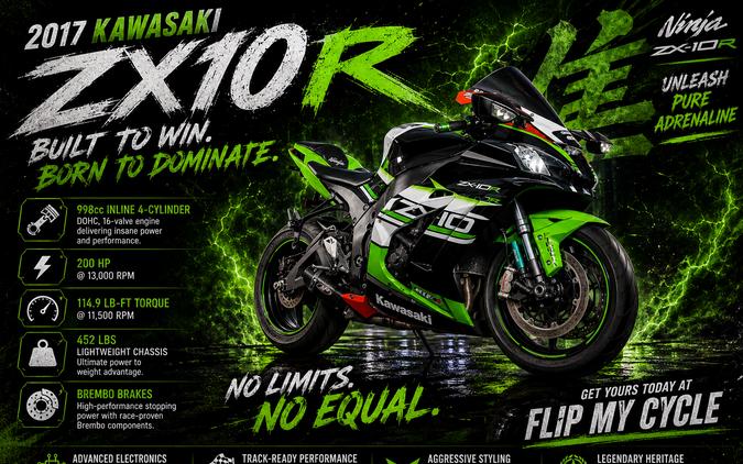 2017 Kawasaki Ninja ZX-10R motorcycles for sale - MotoHunt