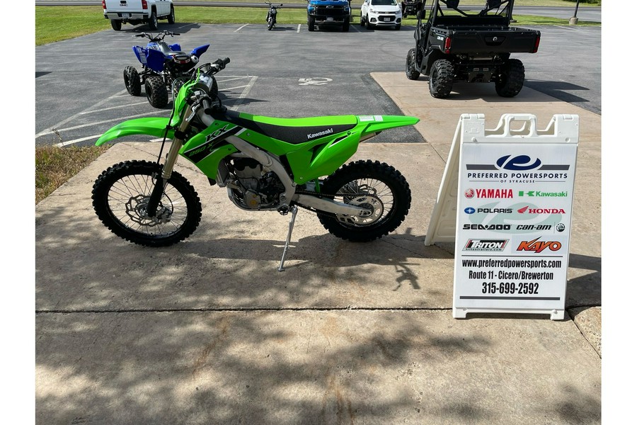 2024 Kawasaki KX 250X Lime Green