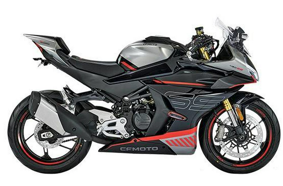 2023 CFMOTO 450SS CF400-6US - ZIRCON BLACK