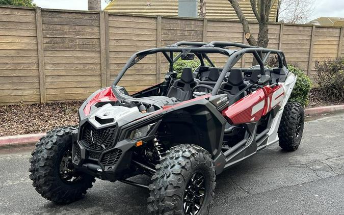 2024 Can-Am® Maverick X3 MAX DS Turbo Fiery Red & Hyper Silver