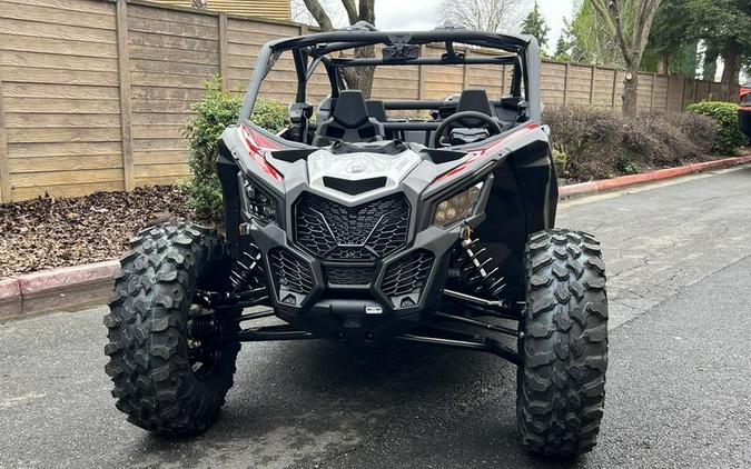 2024 Can-Am® Maverick X3 MAX DS Turbo Fiery Red & Hyper Silver