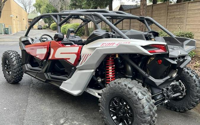 2024 Can-Am® Maverick X3 MAX DS Turbo Fiery Red & Hyper Silver