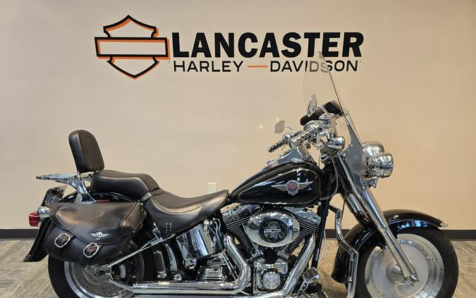2004 Harley-Davidson® Fat Boy® Vivid Black FLSTFI
