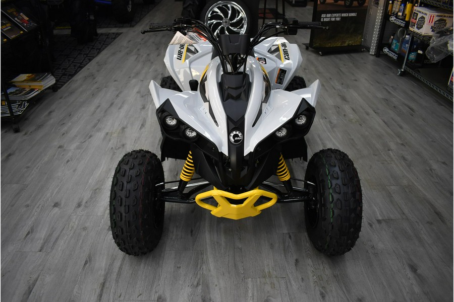 2024 Can-Am Renegade 110 EFI Gray & Yellow / Blue & Black