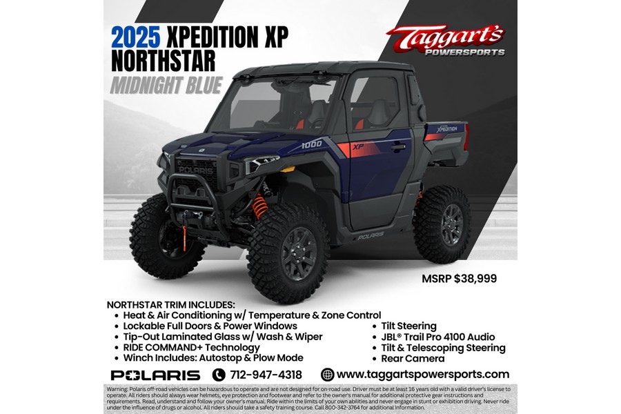 2025 Polaris Industries Polaris XPEDITION XP Northstar