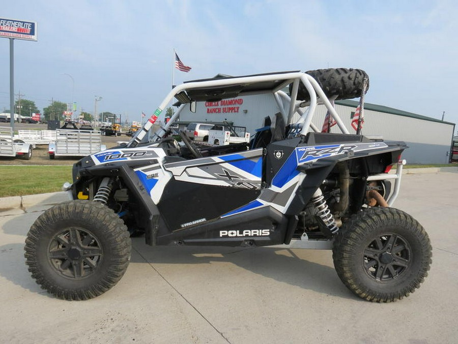 2017 Polaris® RZR XP® 1000 EPS White Lightning With Reflex Blue