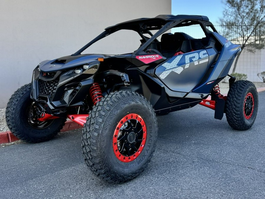 2026 Can-Am® Maverick R X RS with Smart-Shox Dusty Navy