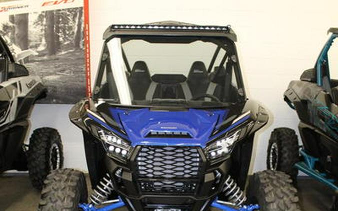 2024 Kawasaki Teryx KRX 1000 Metallic Sierra Blue/Super Black