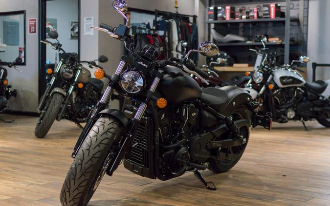 2025 Indian Scout Sixty Bobber Limited Black Smoke