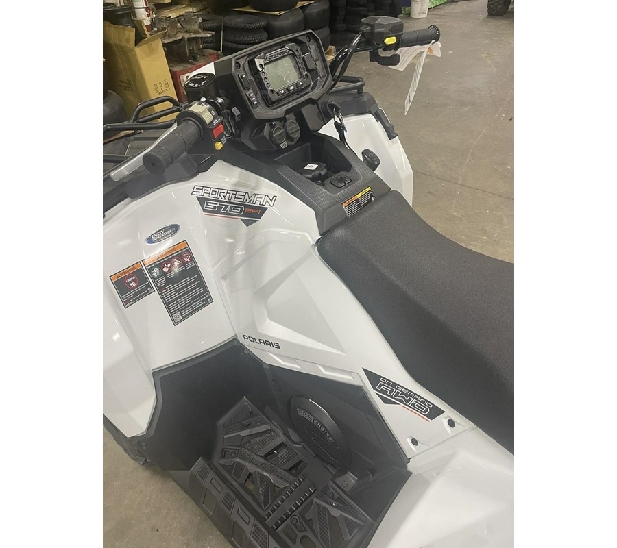 2023 Polaris Industries Sportsman 570 Utility HD White Lightning