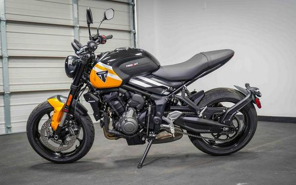 2025 Triumph Trident 660 Cosmic Yellow/Sapphire Black