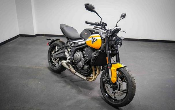 2025 Triumph Trident 660 Cosmic Yellow/Sapphire Black