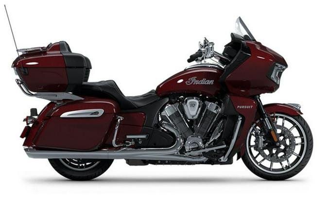 2025 Indian Pursuit Limited 112 Maroon Metallic