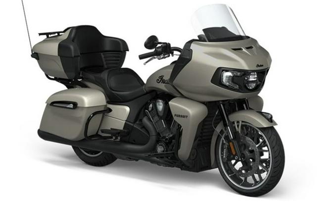 2023 Indian Pursuit Dark Horse Silver Quartz Smoke