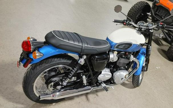 2023 Triumph Bonneville T120 Aegean Blue / Fusion White