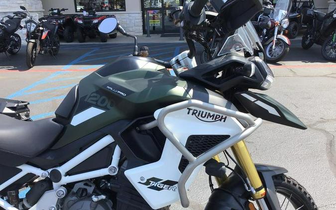 2023 Triumph Tiger 1200 Rally Pro Sapphire Black