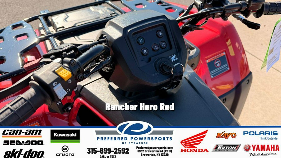 2026 Honda Rancher Hero Red
