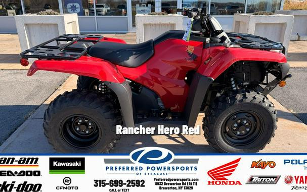 2026 Honda Rancher Hero Red