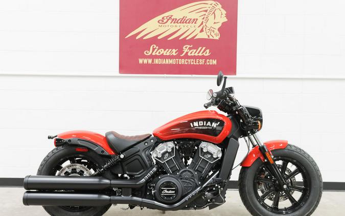 2024 Indian Motorcycle® Scout® Bobber ABS Icon Indy Red