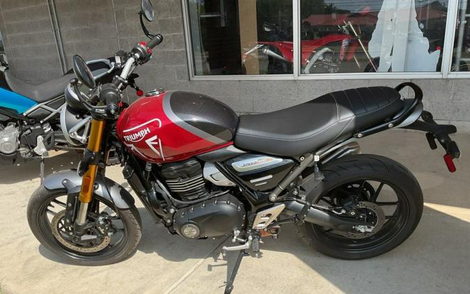 2024 Triumph Speed 400 Carnival Red / Phantom Black