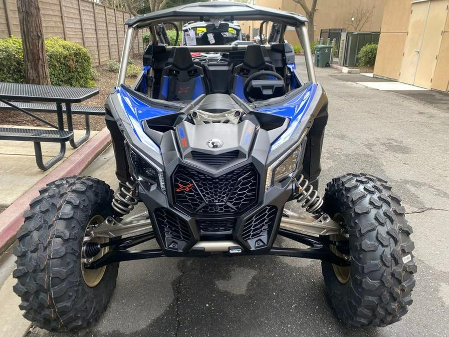 2024 Can-Am® Maverick X3 X rs Turbo RR Dazzling Blue & Carbon Black