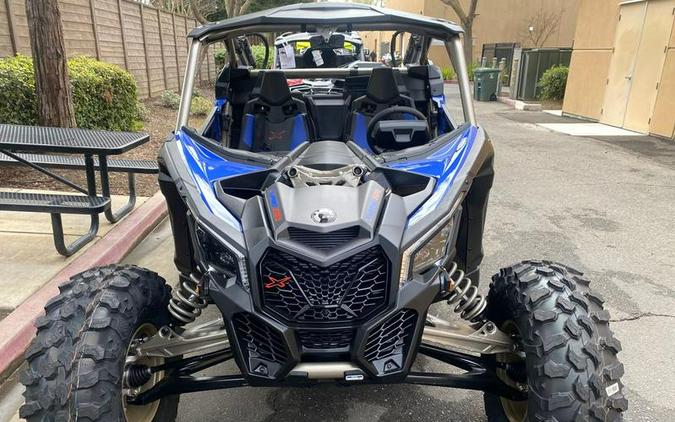 2024 Can-Am® Maverick X3 X rs Turbo RR Dazzling Blue & Carbon Black