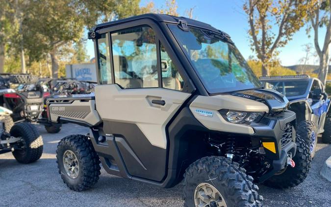 2024 Can-Am® Defender Limited HD10 Desert Tan & Timeless Black