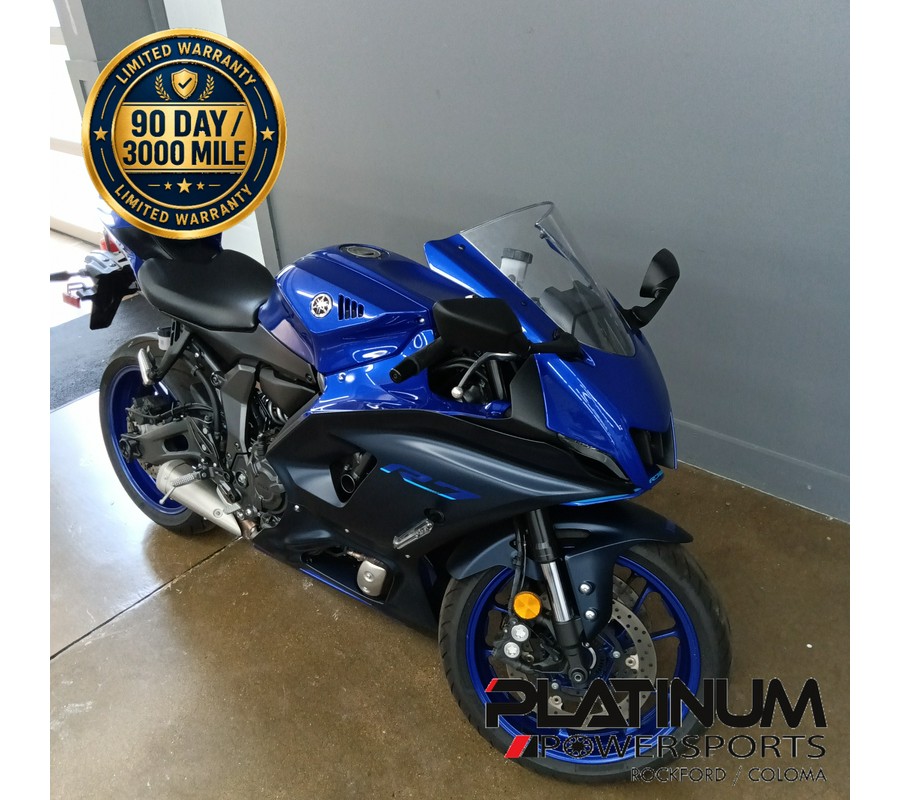 2022 Yamaha YZF-R7 Team Yamaha Blue - U000329