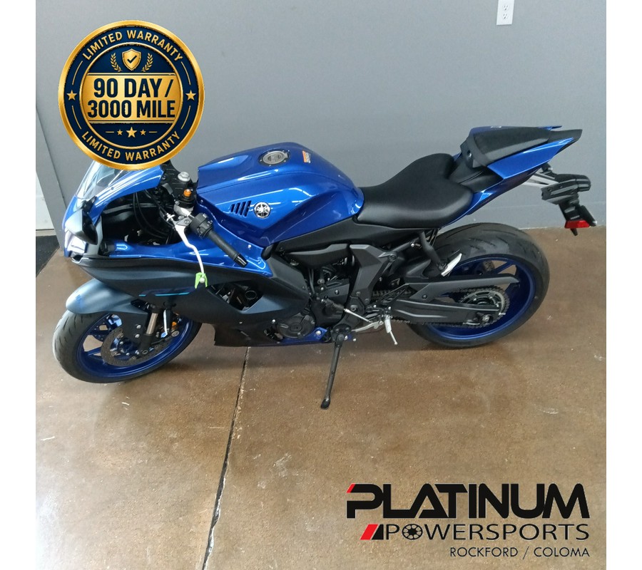 2022 Yamaha YZF-R7 Team Yamaha Blue - U000329