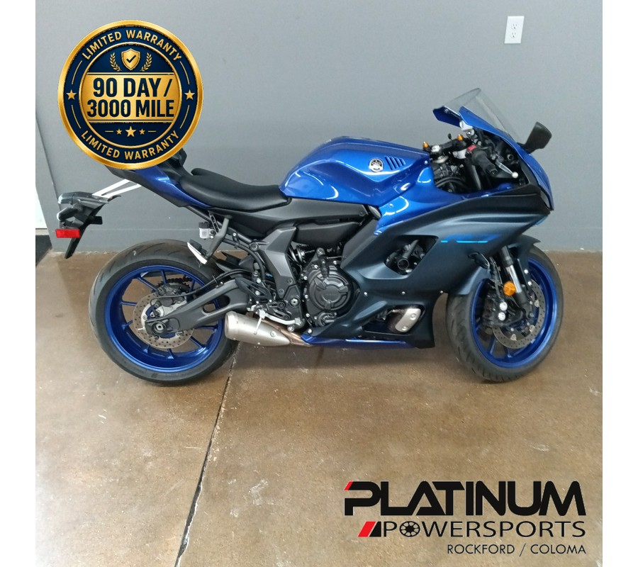 2022 Yamaha YZF-R7 Team Yamaha Blue - U000329