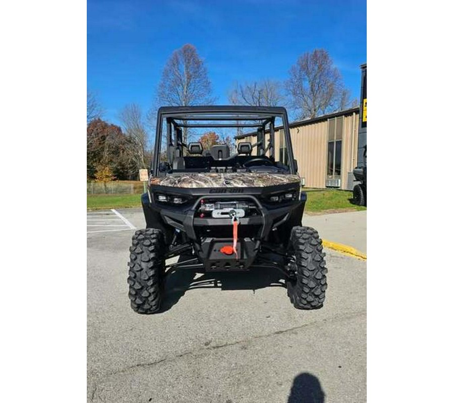 2026 Can-Am® Defender MAX X mr HD11 with half-doors Dark Wildland Camo