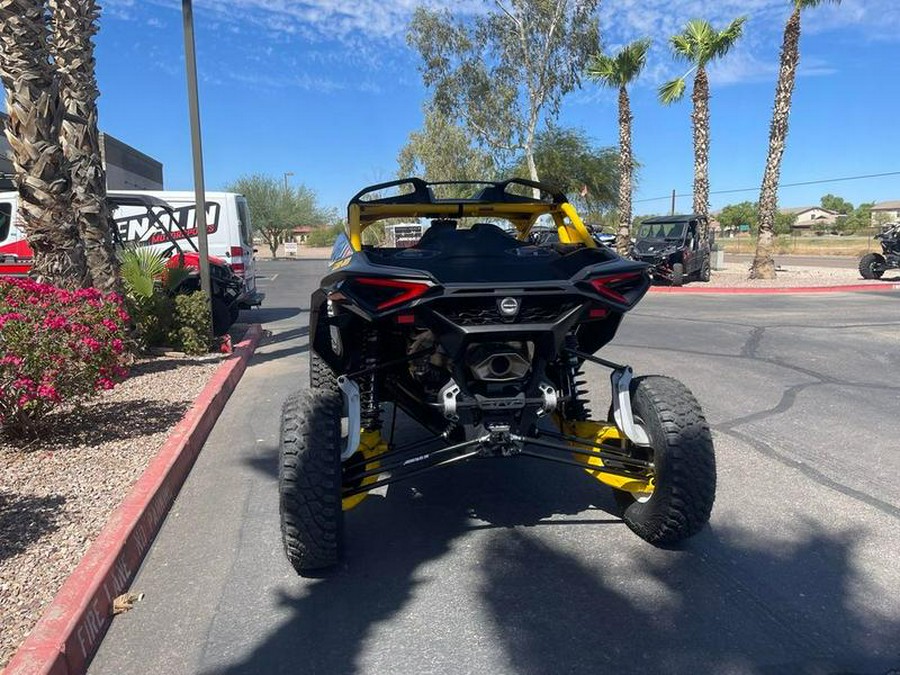 2024 Can-Am® Maverick R X RS with Smart-Shox Carbon Black & Neo Yellow