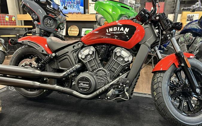 2024 Indian Motorcycle® Scout® Bobber ABS Icon Indy Red