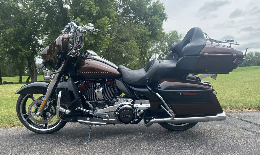 2019 Harley-Davidson CVO Limited Auburn Sunglo & Black Hole with Rich Bourbo