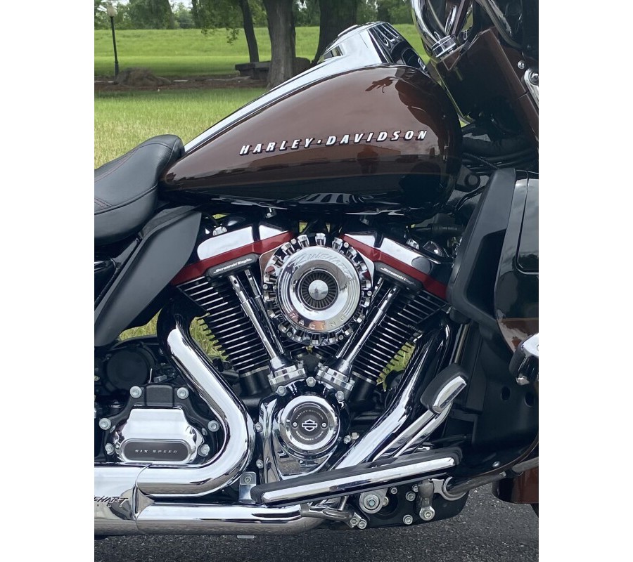 2019 Harley-Davidson CVO Limited Auburn Sunglo & Black Hole with Rich Bourbo