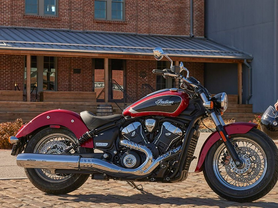 2025 Indian Motorcycle® Scout® Classic Limited +Tech Sunset Red Metallic