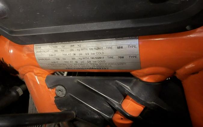 2017 KTM 1290 Super Duke GT