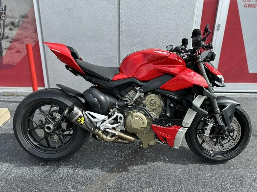 2022 Ducati Streetfighter V4 Ducati Red