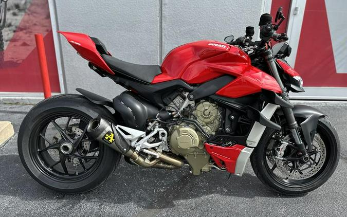 2022 Ducati Streetfighter V4 Ducati Red