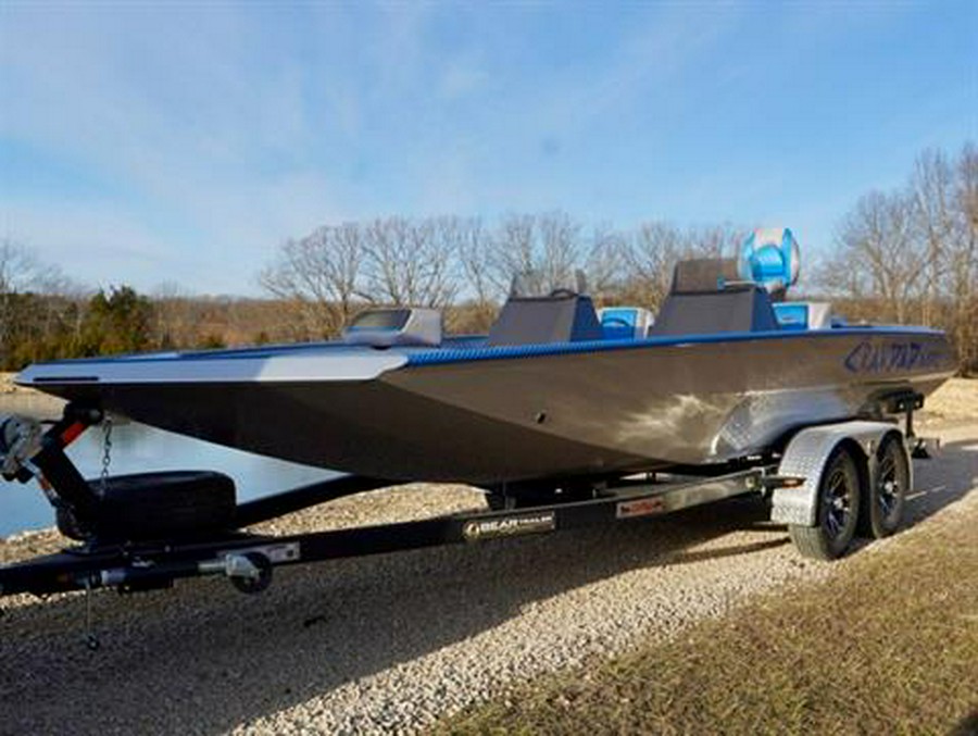 2026 Crawdad Mfg 2166 Fat Boy Angler Inboard Jet Boat Powered with 6.2 Kodiak Inboard Jet Engine