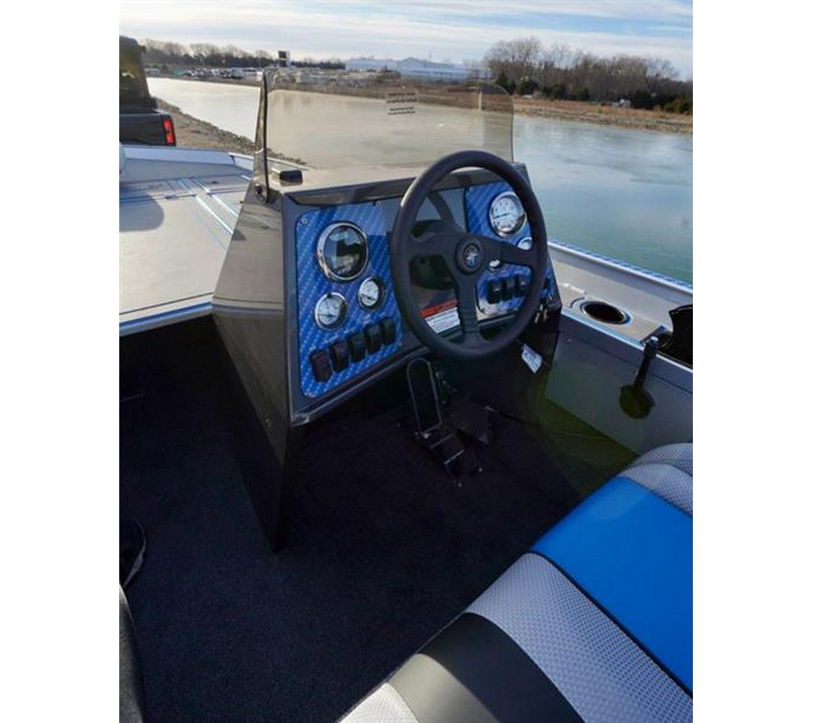 2026 Crawdad Mfg 2166 Fat Boy Angler Inboard Jet Boat Powered with 6.2 Kodiak Inboard Jet Engine