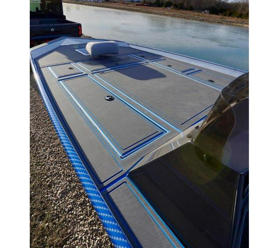 2026 Crawdad Mfg 2166 Fat Boy Angler Inboard Jet Boat Powered with 6.2 Kodiak Inboard Jet Engine