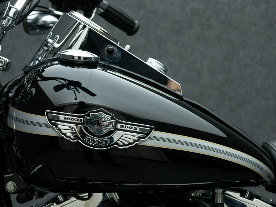 2003 HARLEY DAVIDSON FLSTSI HERITAGE SOFTAIL SPRINGER 100TH ANNIVERSARY