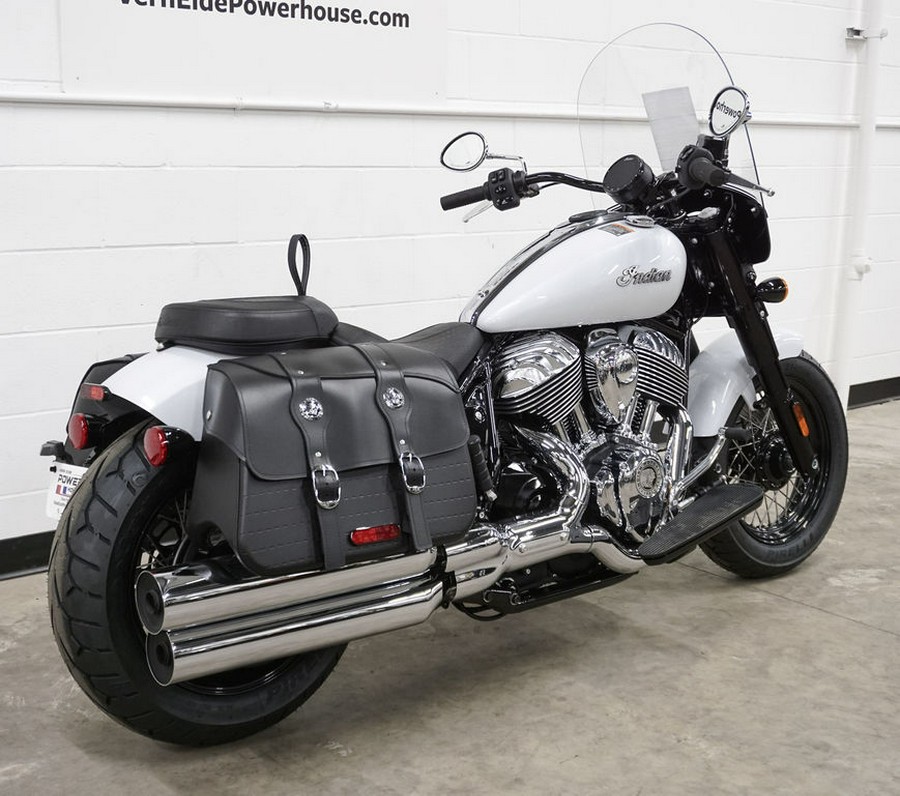 2024 Indian Motorcycle® Super Chief Limited ABS Ghost White Metallic