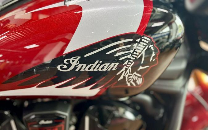 2025 Indian Motorcycle® 101 Scout® Sunset Red Metallic with Graphics