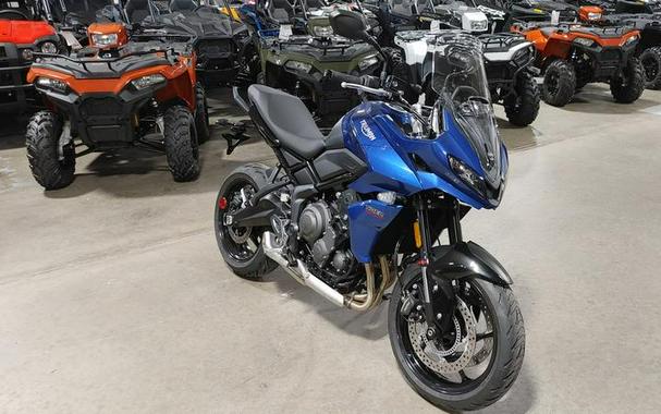 2023 Triumph Tiger Sport 660 Lucerne Blue / Sapphire Black