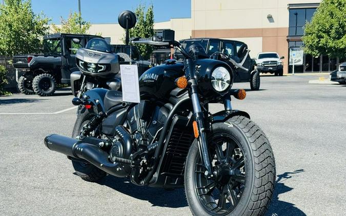 2025 Indian Scout Bobber Black Metallic