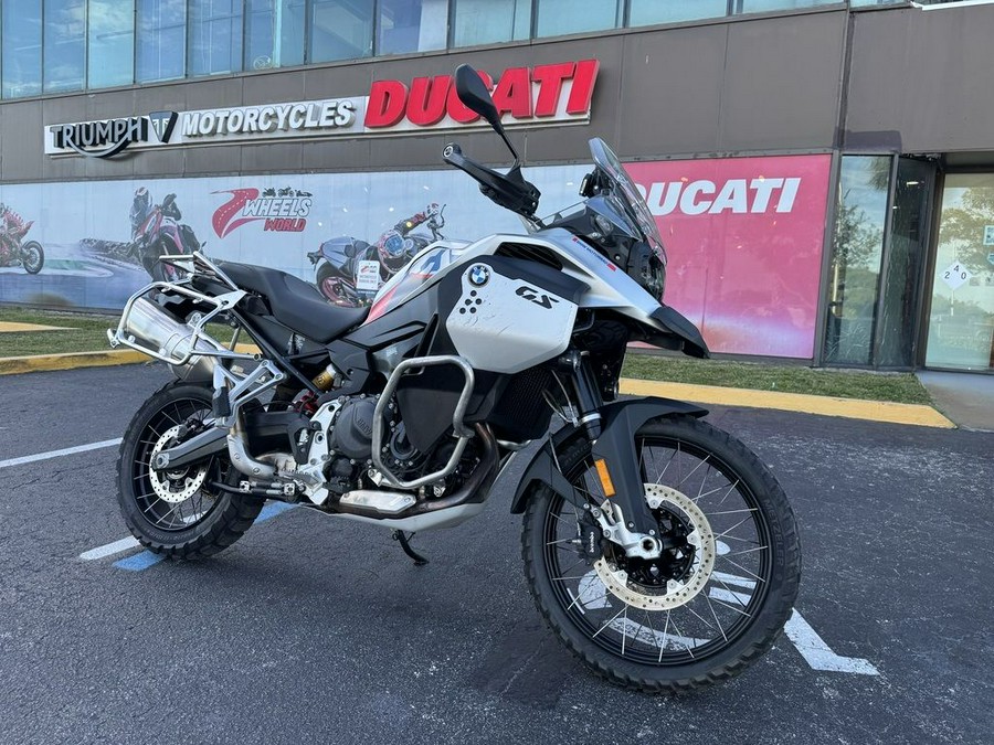 2024 BMW F 900 GS Adventure White Aluminum Metal Matte